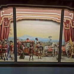 A puppet show. Lifestyles of the rich, apparently!