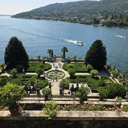 Tiered garden, looking down