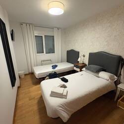 Tonight's room. Another building with an elevator, which I love.