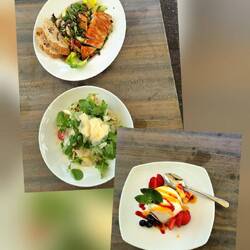 Unser Mittagessen im Restaurant "Zum Hemberg" - lecker