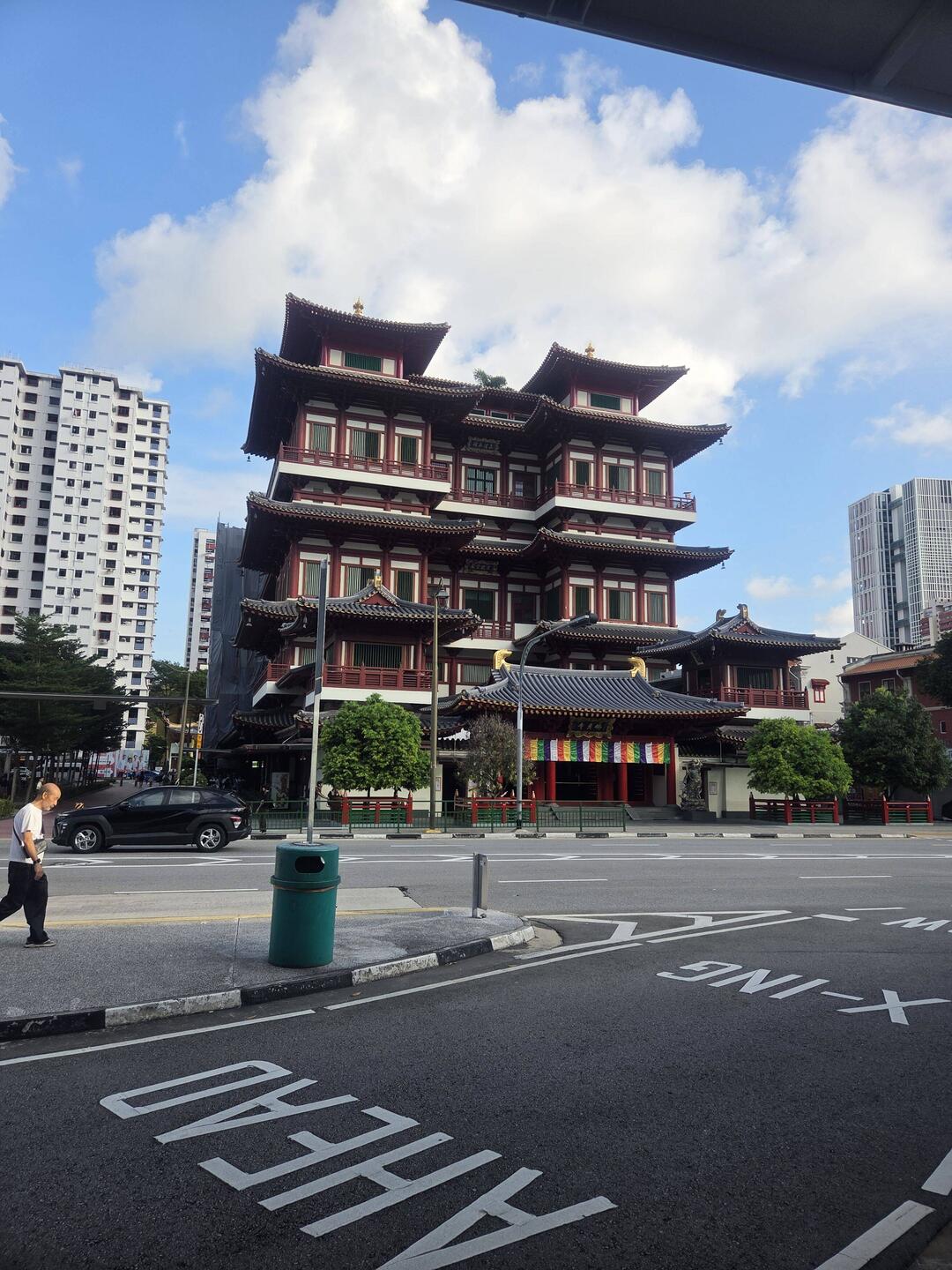 Temple in China town.