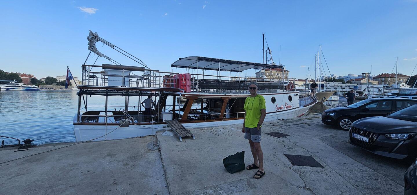 Unser Boot für die nächsten 9 Stunden