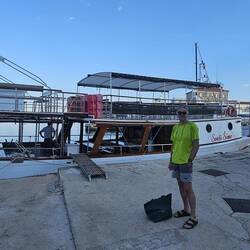Unser Boot für die nächsten 9 Stunden