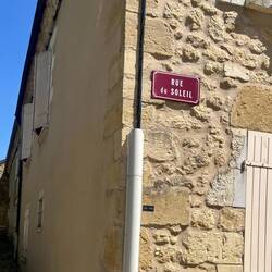 Il y a aussi la rue des étoiles un peu plus loin