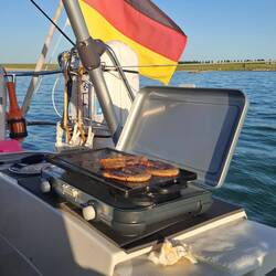 Grillen in der Bucht