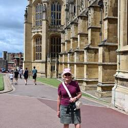St George's Chapel, now housing Elizabeth II, among others