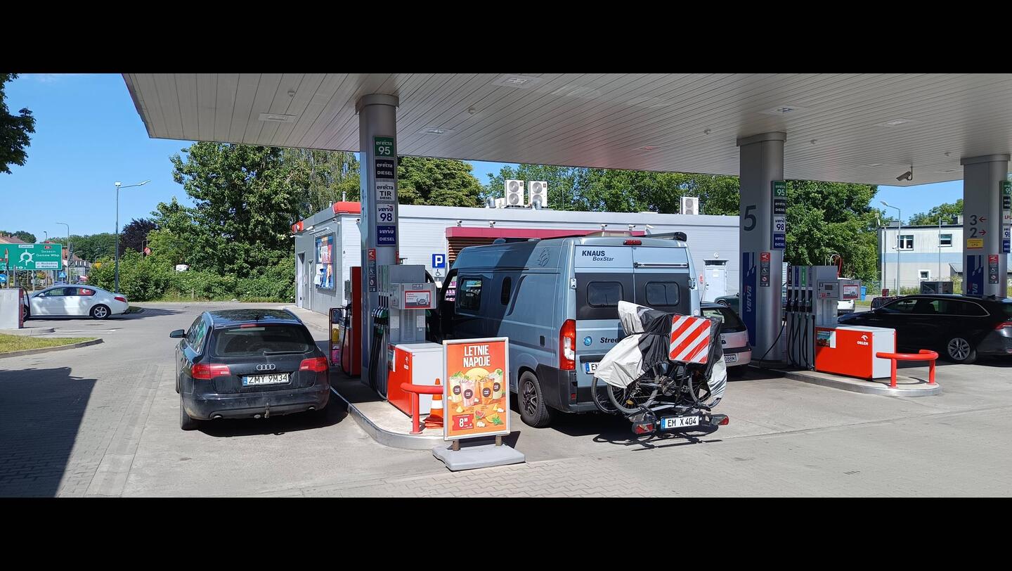 Tanken in Polen für 1,48€