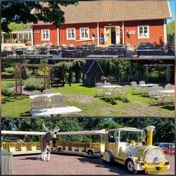 Cafè und Eingang