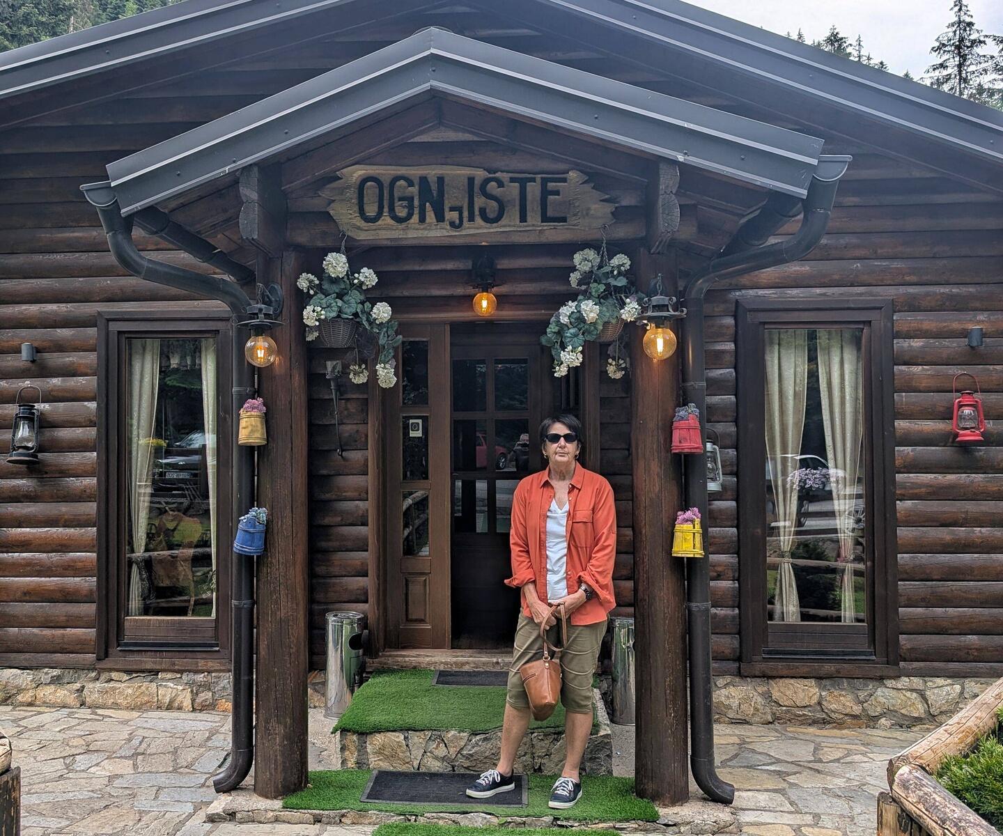 Ethno restaurant, our first stop in Montenegro