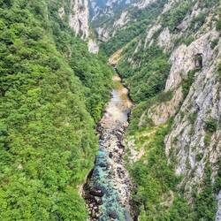Piva River. Northern Montenegro