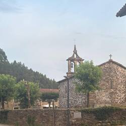 Chapel of Santa Lucía in San Paolo, across from our breakfast stop.