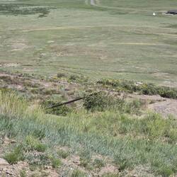 A very steep drop