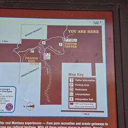 A map of the area. Its a 3 mile loop walk, but we elected to drive due to mosquitos.