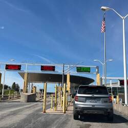 Crossing back into the USA