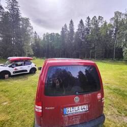 Auf dem Campingplatz, und doch so einsam