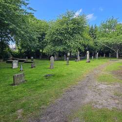 Friedhof aus dem 17. und 18. Jahrhundert