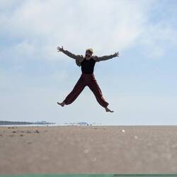 High as a kite!