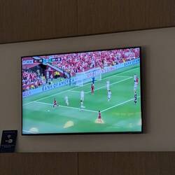 In Italy during the world cup and they didn't have the courtesy to qualify!