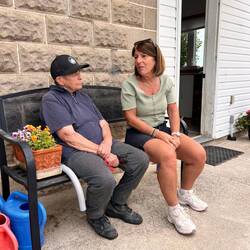 Muma ist mit 91 Jahre auch am grossen Fest dabei👍