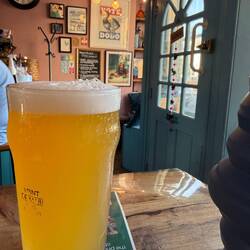 A very nice pale ale at Dan and Sam's local pub, the Dodo