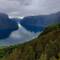 Blick auf den Aurlandsfjord