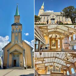 Domkirche: eine der nördlichsten evangelisch-lutherischen Kathedralen der Welt, komplett aus Holz
