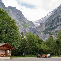 Angekommen am Ziel - von hier ist der Gletscher etwas besser zu sehen