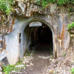 Im Tunnel war's schön kühl 😊
