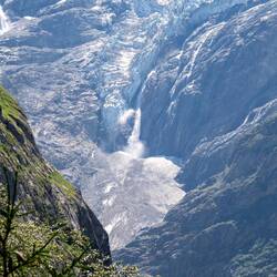 Da rauscht das Gletscherwasser runter