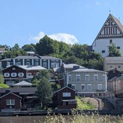 Erster Blick auf Porvoo