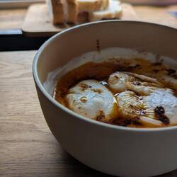 Vanmade Turkish eggs - a favourite item on every brunch spots menu