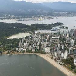 Links der Stanley Park