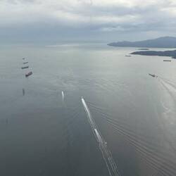 So viele Frachter und Tanker