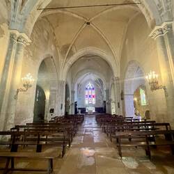 L'église St Nicolas de Nanteuil en Vallée