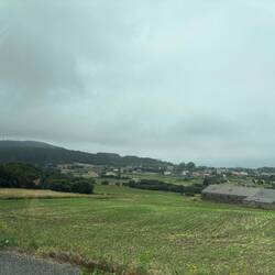 Big difference by the time we got to Fisterra.
