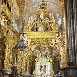 Santiago de Compostela Cathedral. I didn't see this during Mass since I was sitting on the side.