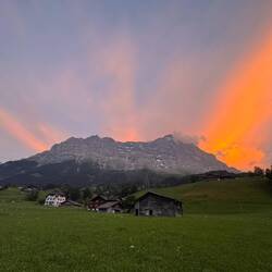 Abendrot zum Abschied 😍