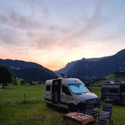 Der Himmel hat auch noch eine Show für uns...
