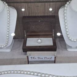 Willie Creek pearls - middle one worth $250,000