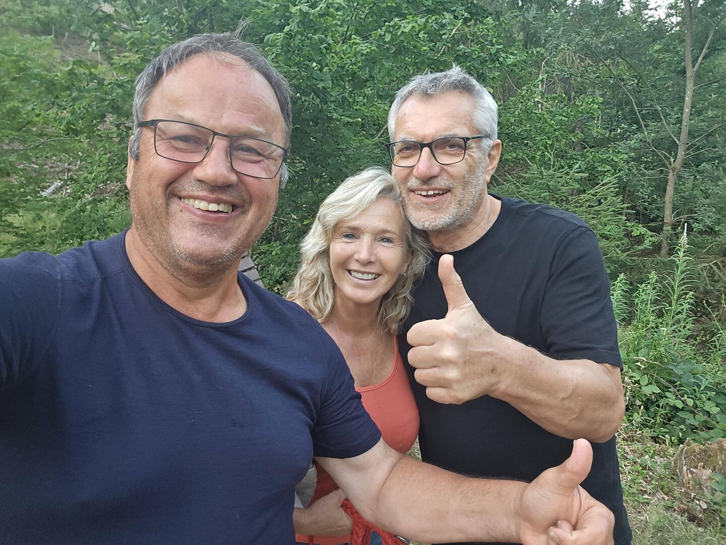 Michael, Steffi und Ich
