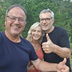 Michael, Steffi und Ich