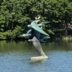 Kunst im Wasser