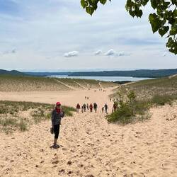 Massive Sleeping Bear Dunes
