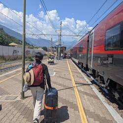 Bressanone! Nearly there...