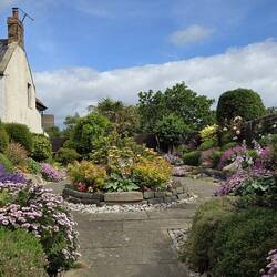 Lindisfarne Gospel garden