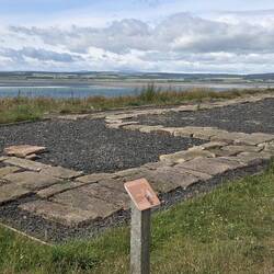The foundations of what is believed to be Aidan's church