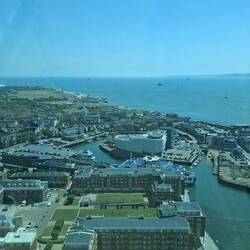 Sea view from the top