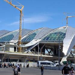 Der neue Bahnhof