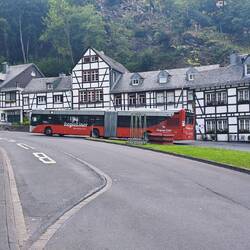 Der RegioLiner braucht knapp 1 Stunde von Aachen nach Monschau - inkl. Klimaanlage 👍🏽.