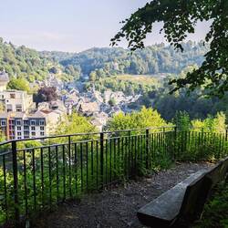 Letzter Blick auf Monschau.